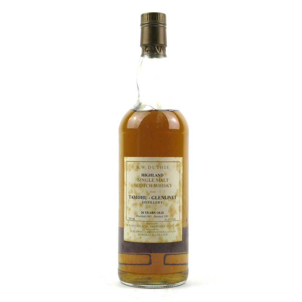 Tamdhu 1963 R.W. Duthie 26 Year Old 75cl / US Import