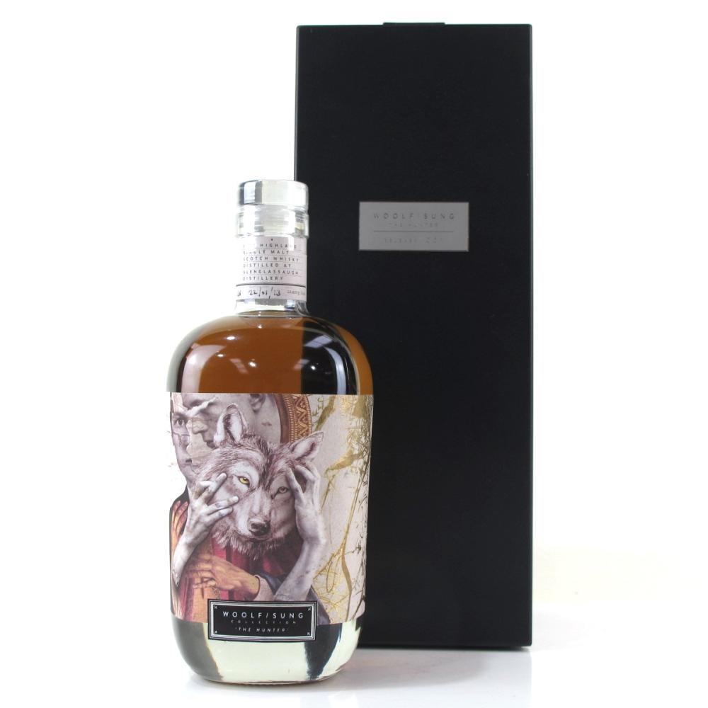 Glenglassaugh 1972 Woolf Sung 40 Year Old / The Hunter - Charity Bottle