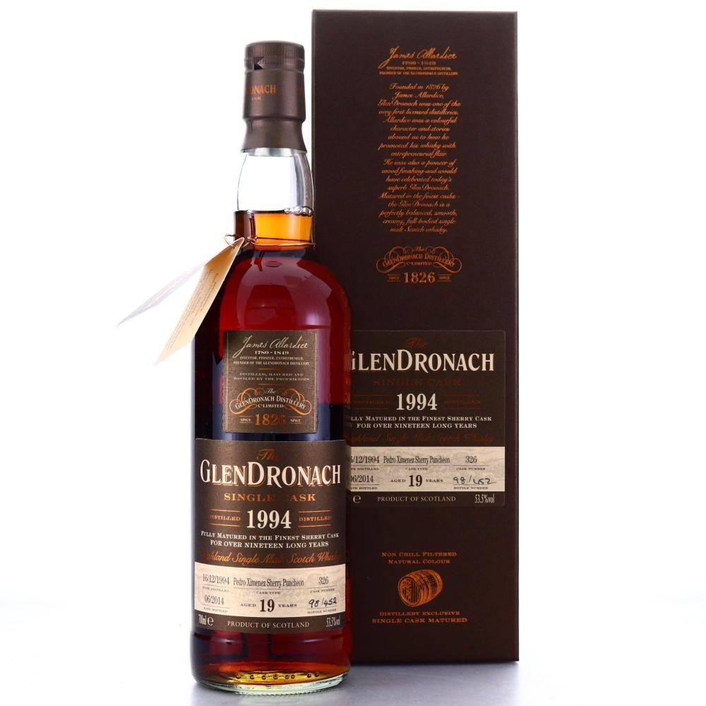 Glendronach 1994 Single PX Cask 19 Year Old #326