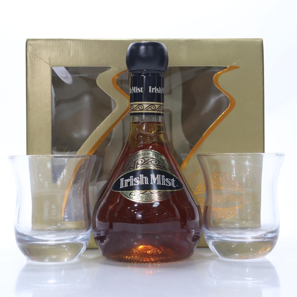 Irish Mist Liqueur 35cl Gift Pack / including 2 x Glasses
