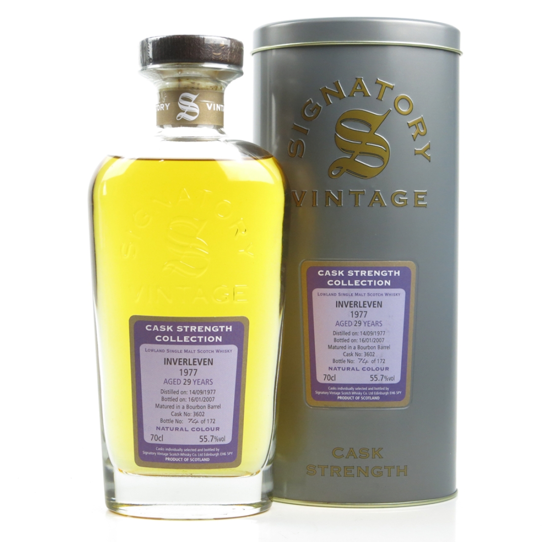 Inverleven 1977 Signatory Vinatge 29 Year Old