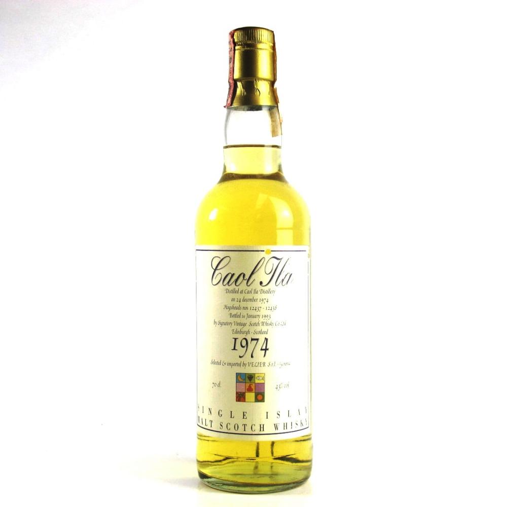 Caol Ila 1974 Signatory Vintage 20 Year Old / Velier Import