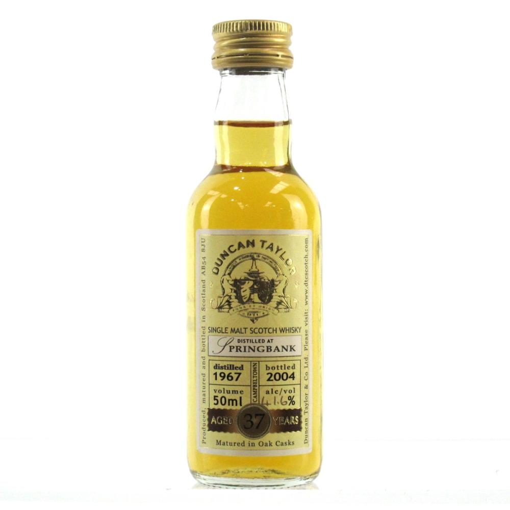 Springbank 1967 Duncan Taylor 37 Year Old Miniature 5cl