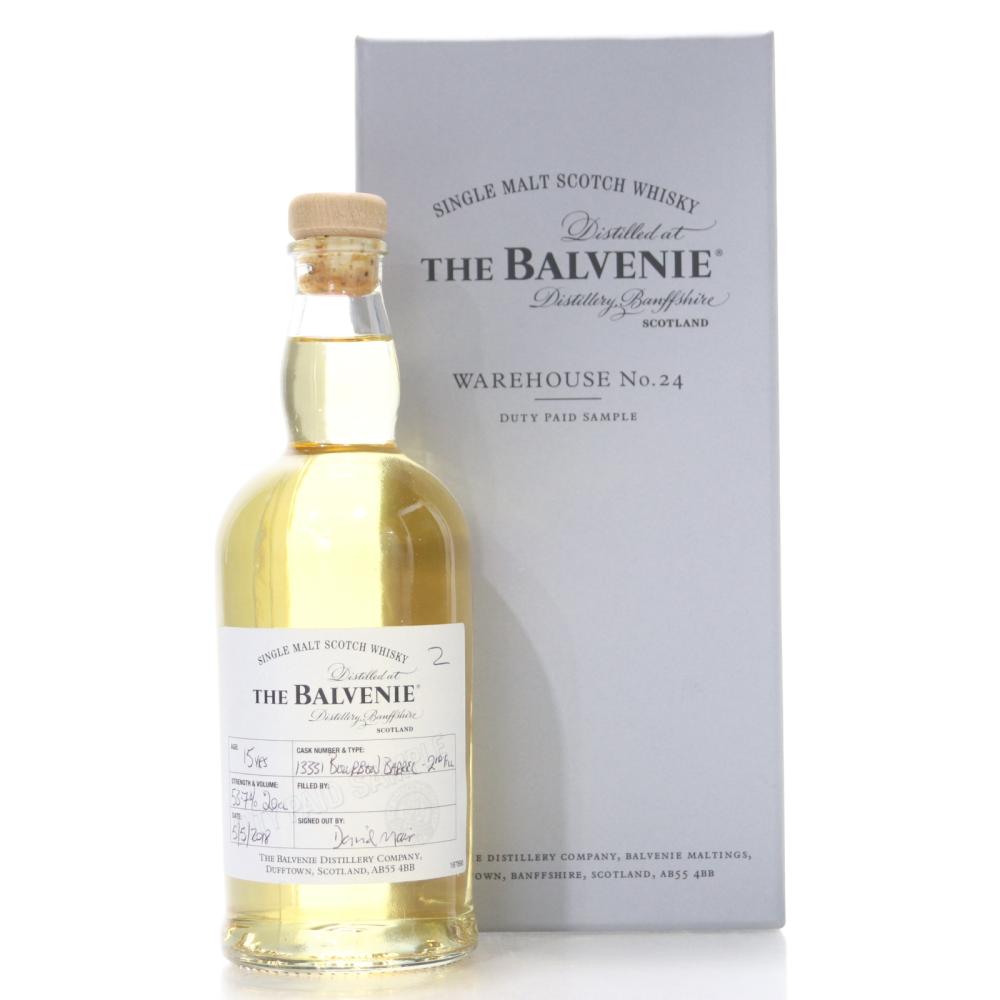 Balvenie 15 Year Old Single Cask #13331 20cl / Warehouse No.24 Sample