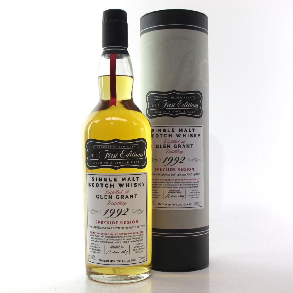 Glen Grant 1992 Edition Spirits 25 Year Old