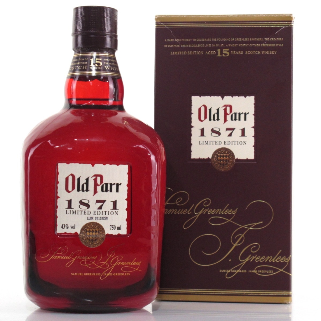 Old Parr 15 Year Old '1871' Limited Edition
