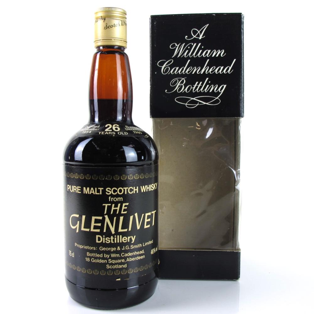 Glenlivet 1954 Cadenhead's 26 Year Old