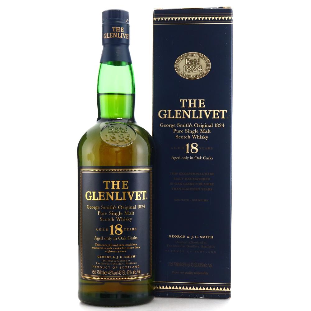Glenlivet 18 Year Old pre-2004 75cl / US Import