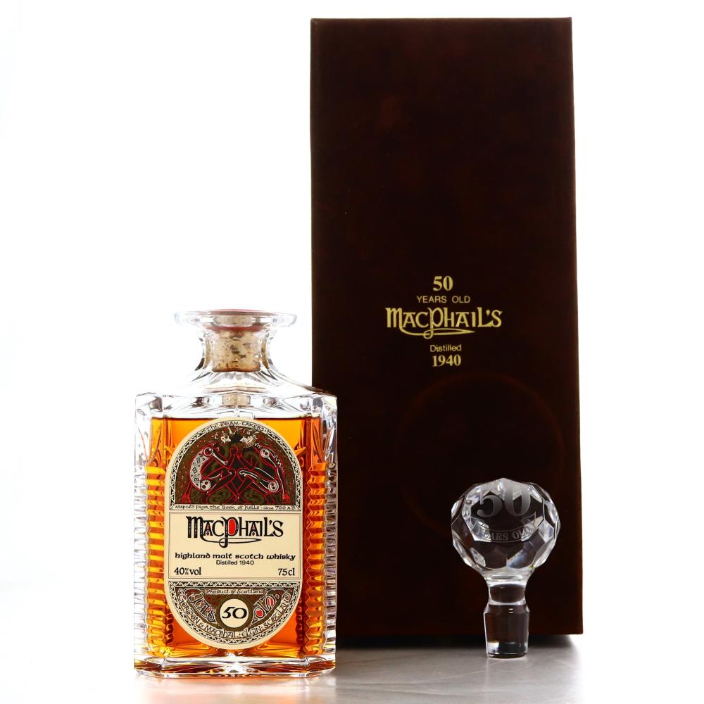 MacPhail's 1940 50 Year Old Highland Single Malt Decanter