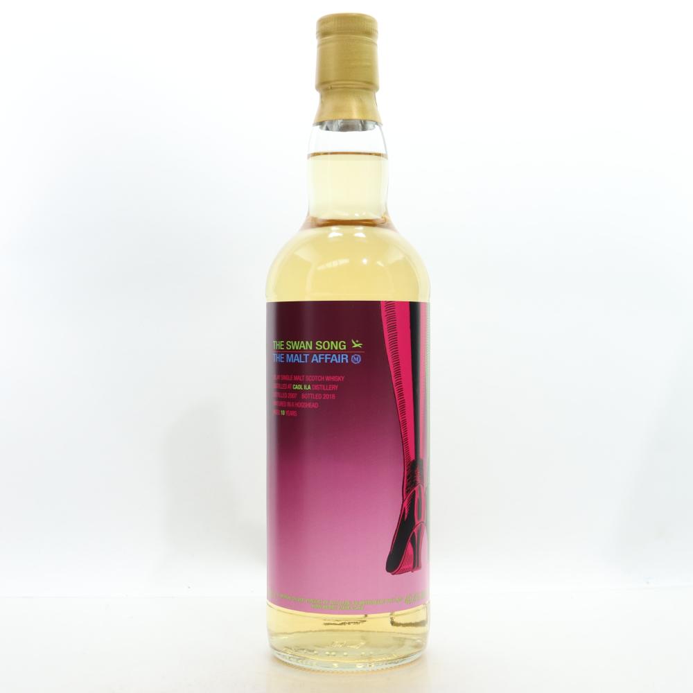 Caol Ila 2007 Whisky Agency 10 Year Old / The Swan Song & The Malt Affair