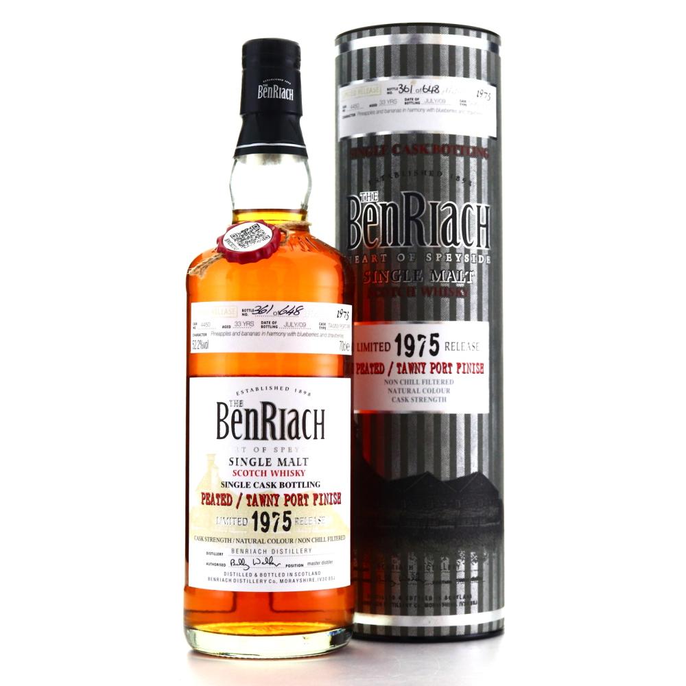 Benriach 1975 Peated Single Port Cask 33 Year Old #4450