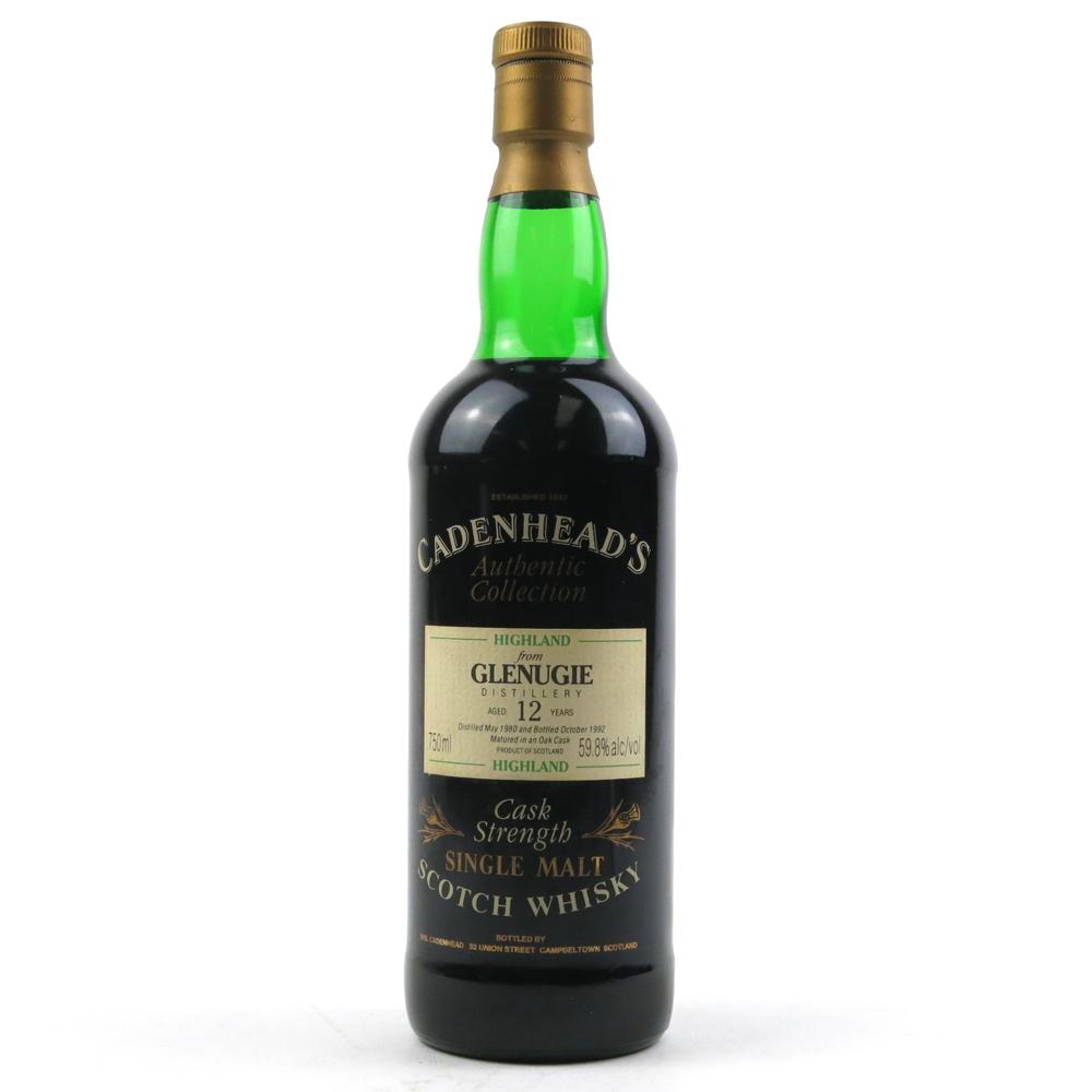 Glenugie 1980 Cadenhead's 12 Year Old 75cl / US Import