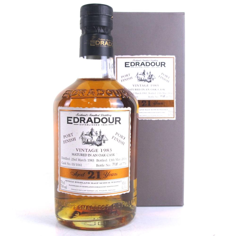 Edradour 1983 Single Cask 21 Year Old / Port Finish
