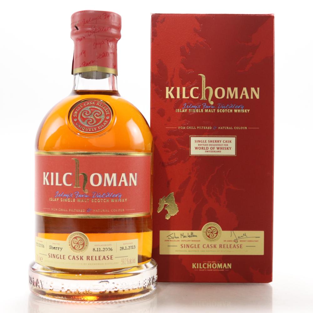 Kilchoman 2006 Single Cask #372 / World of Whisky Switzerland