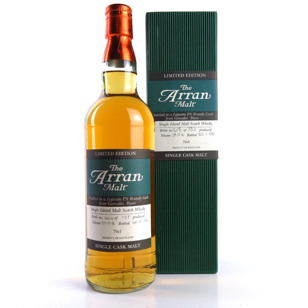 Arran Lepanto PX Brandy Single Cask