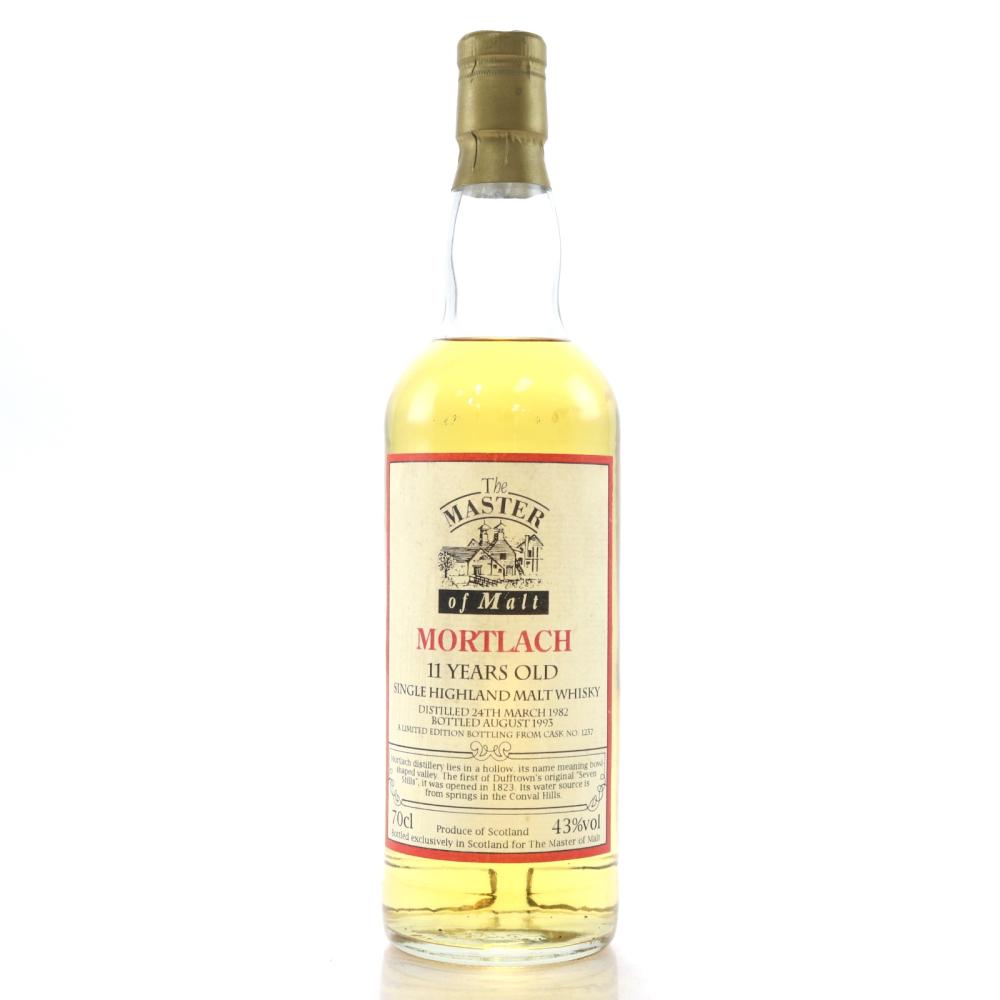Mortlach 1982 Master of Malt 11 Year Old