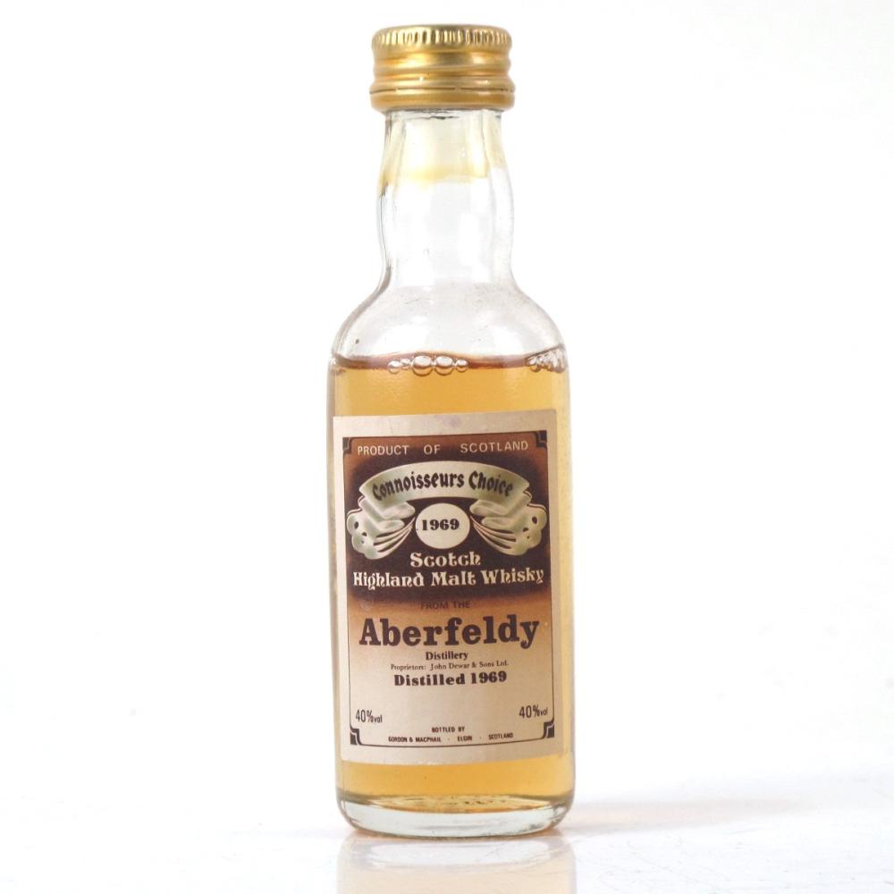 Aberfeldy 1969 Gordon and MacPhail Miniature