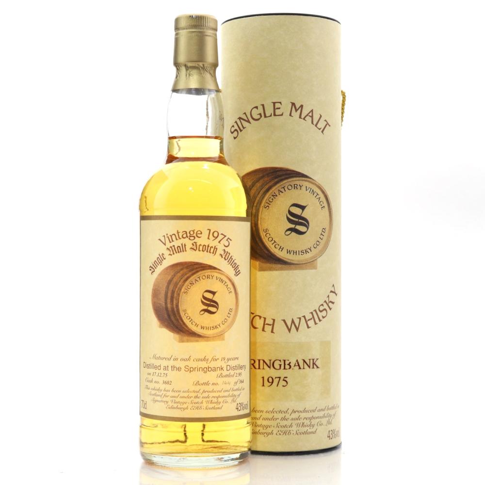 Springbank 1975 Signatory Vintage 19 Year Old