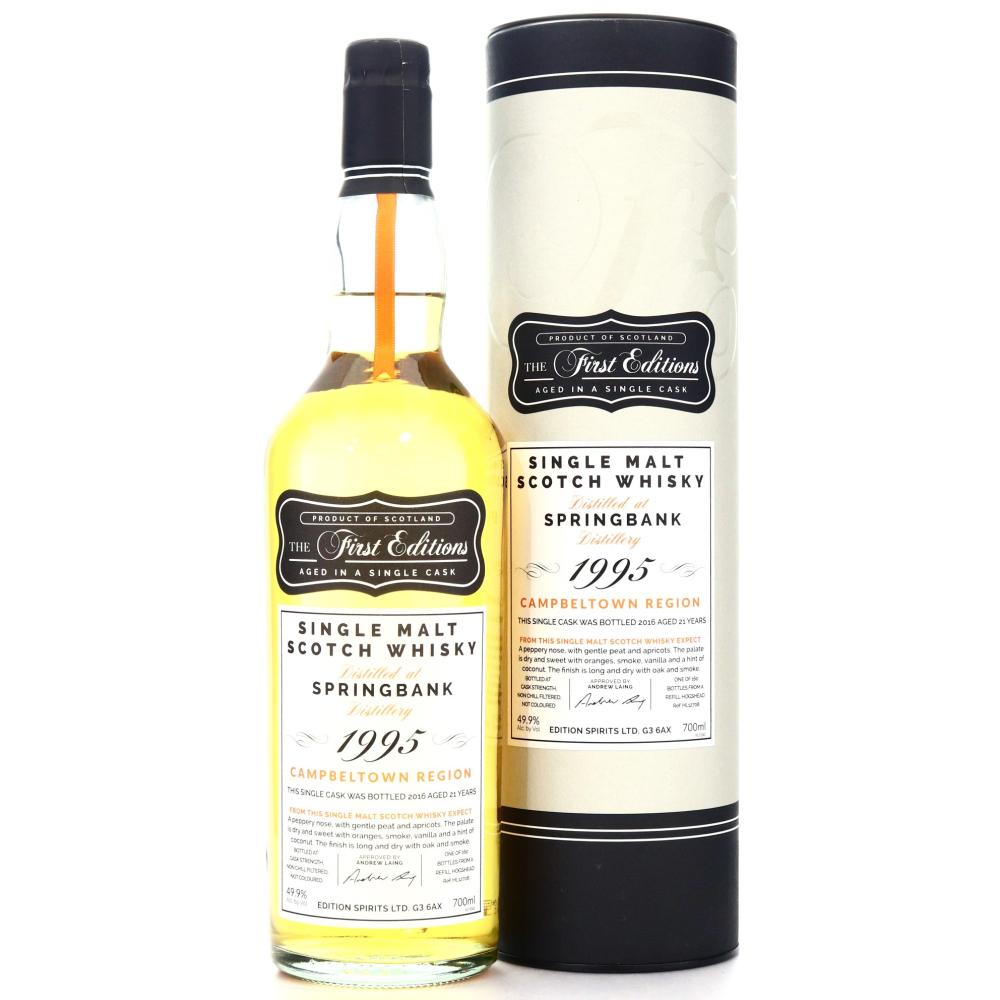 Springbank 1995 First Editions 21 Year Old