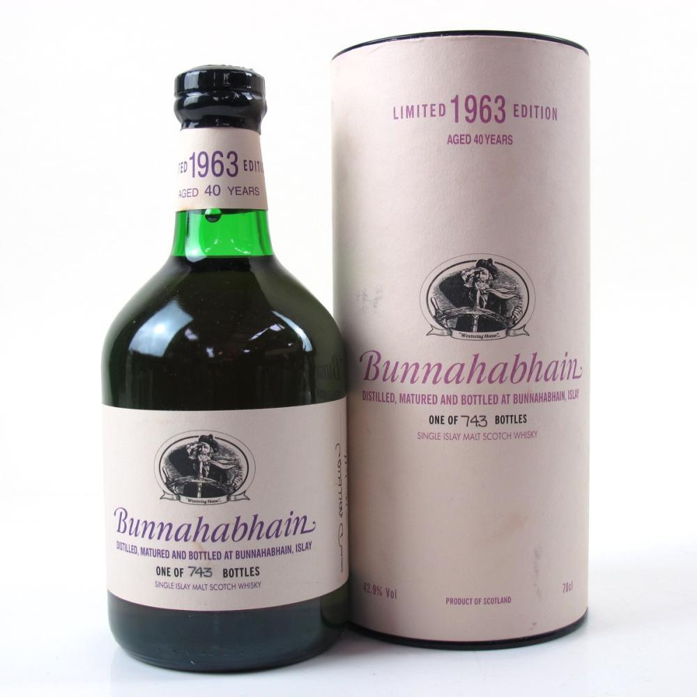 Bunnahabhain 1963 40 Year Old Feis Ile 2003