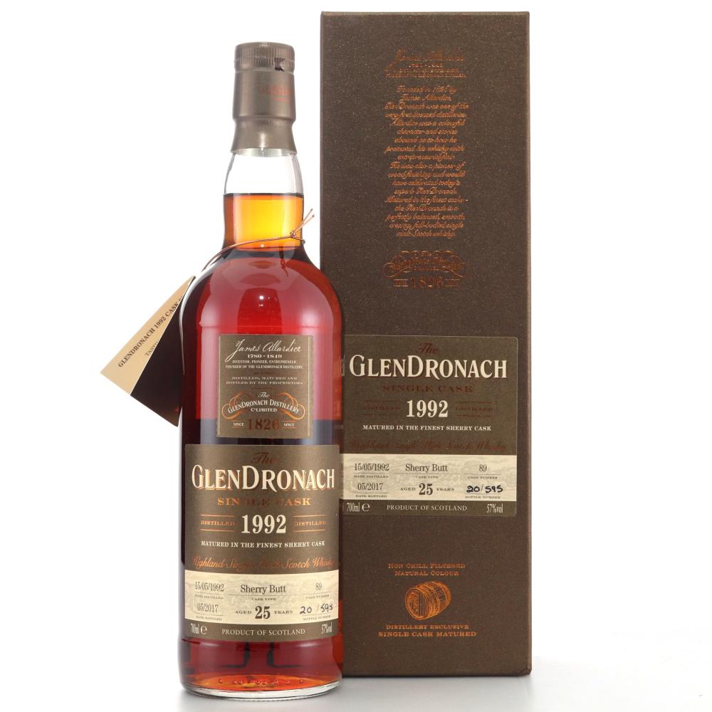 Glendronach 1992 Single Sherry Cask 25 Year Old #89