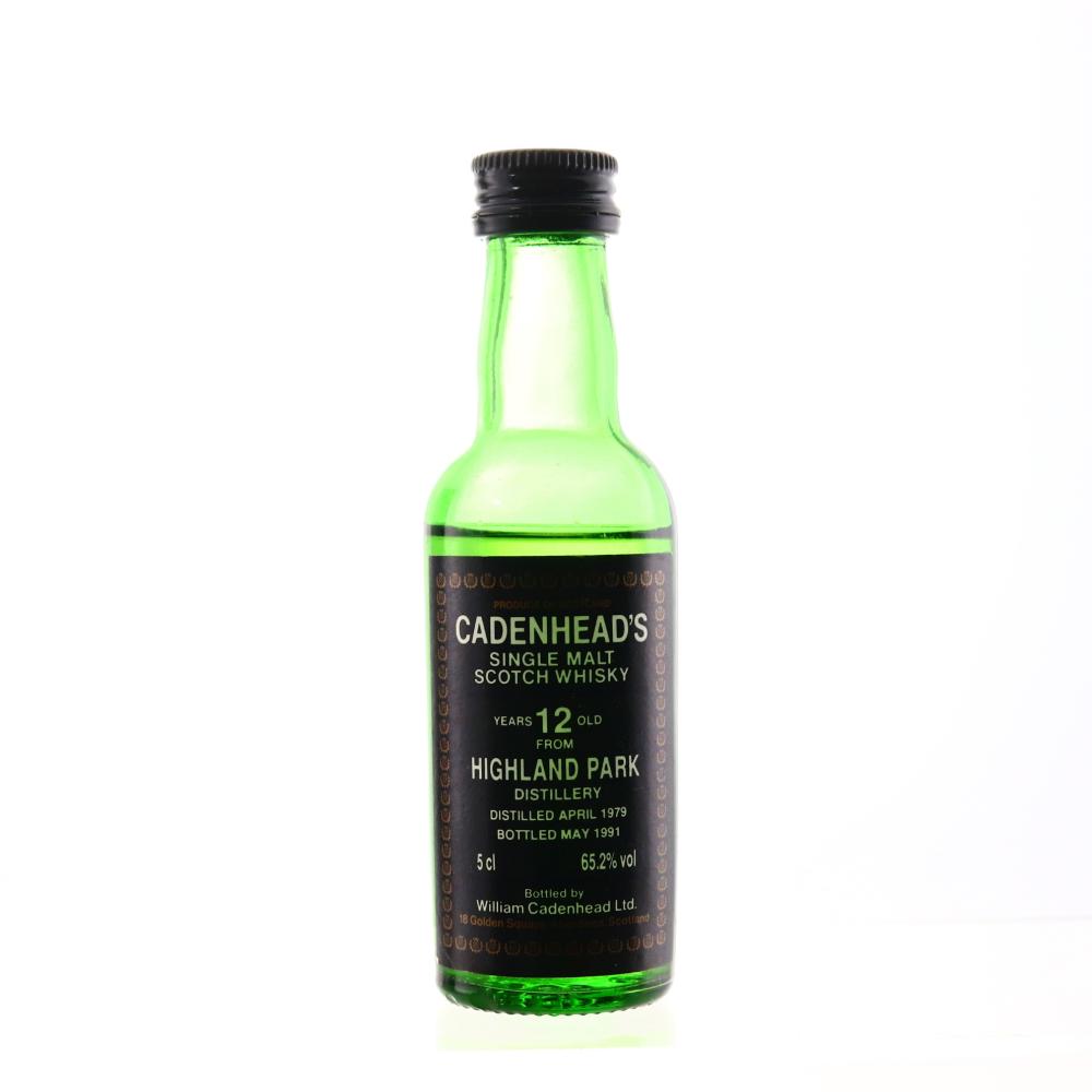 Highland Park 1979 Cadenhead's 12 Year Old Miniature 5cl