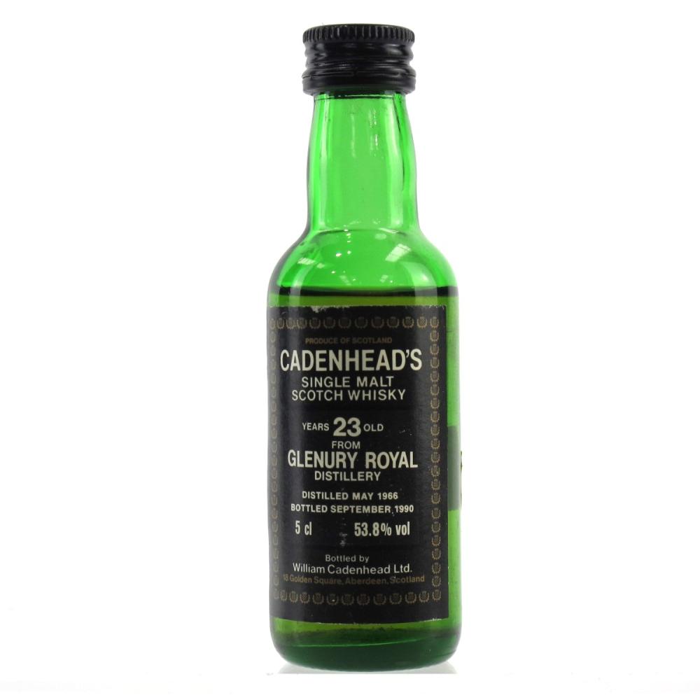 Glenury Royal 1966 Cadenhead's 23 Year Old 5cl