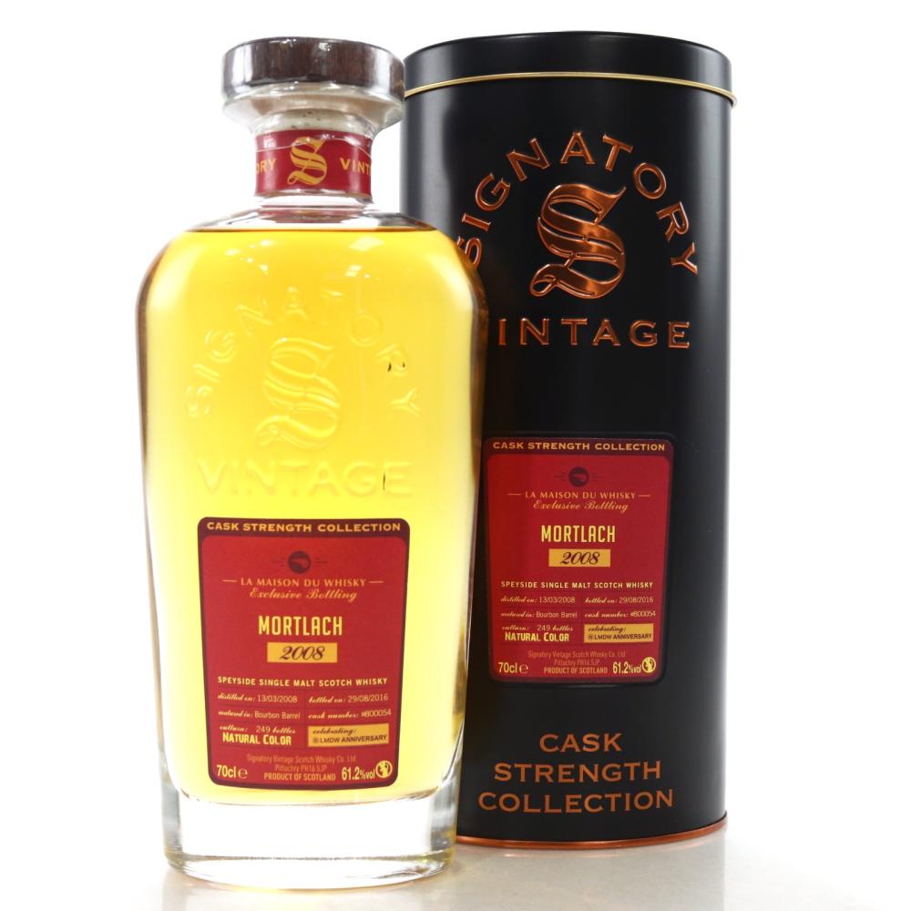 Mortlach 2008 Signatory Vintage 8 Year Old Cask Strength / LMDW 60th Anniversary