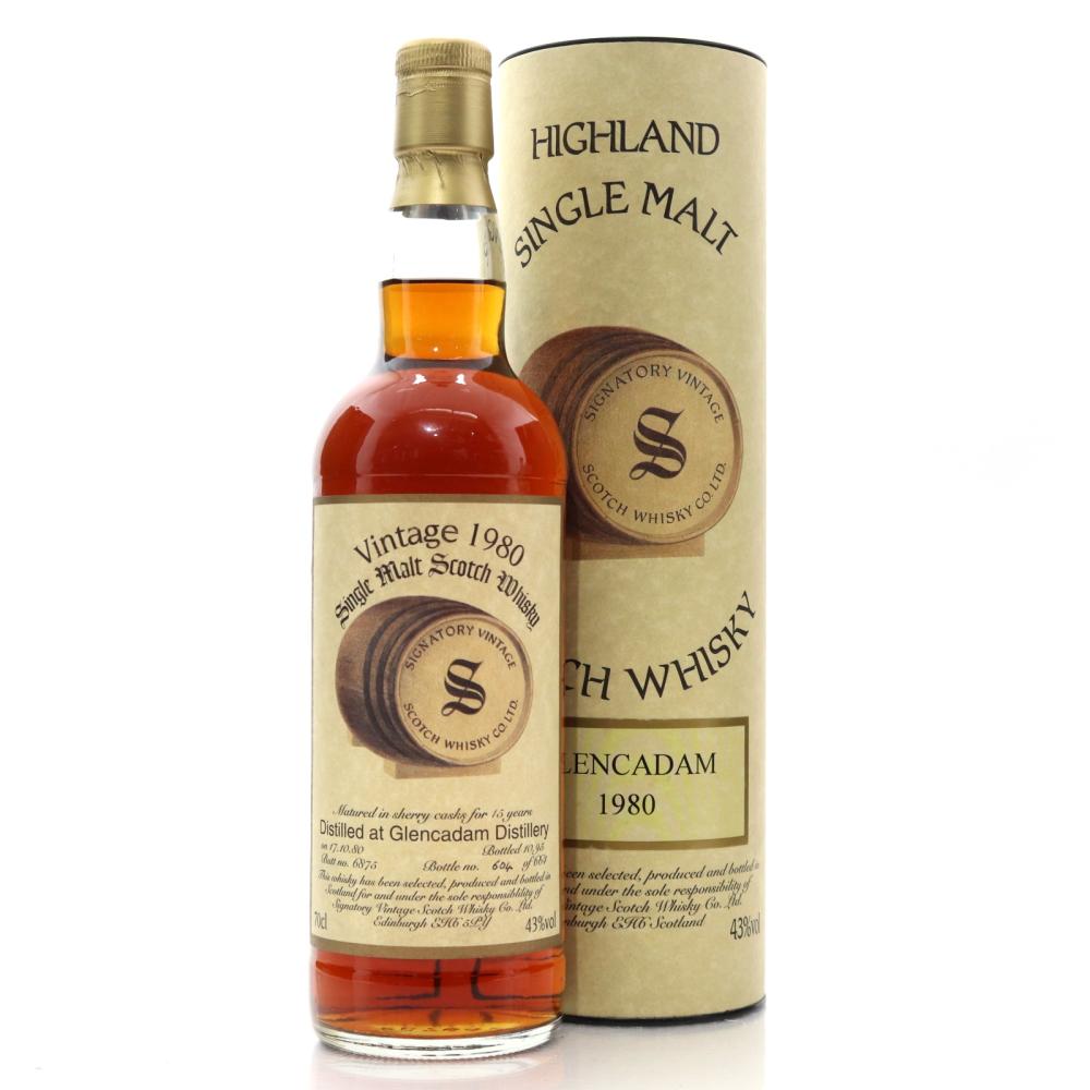 Glencadam 1980 Signatory Vintage 15 Year Old