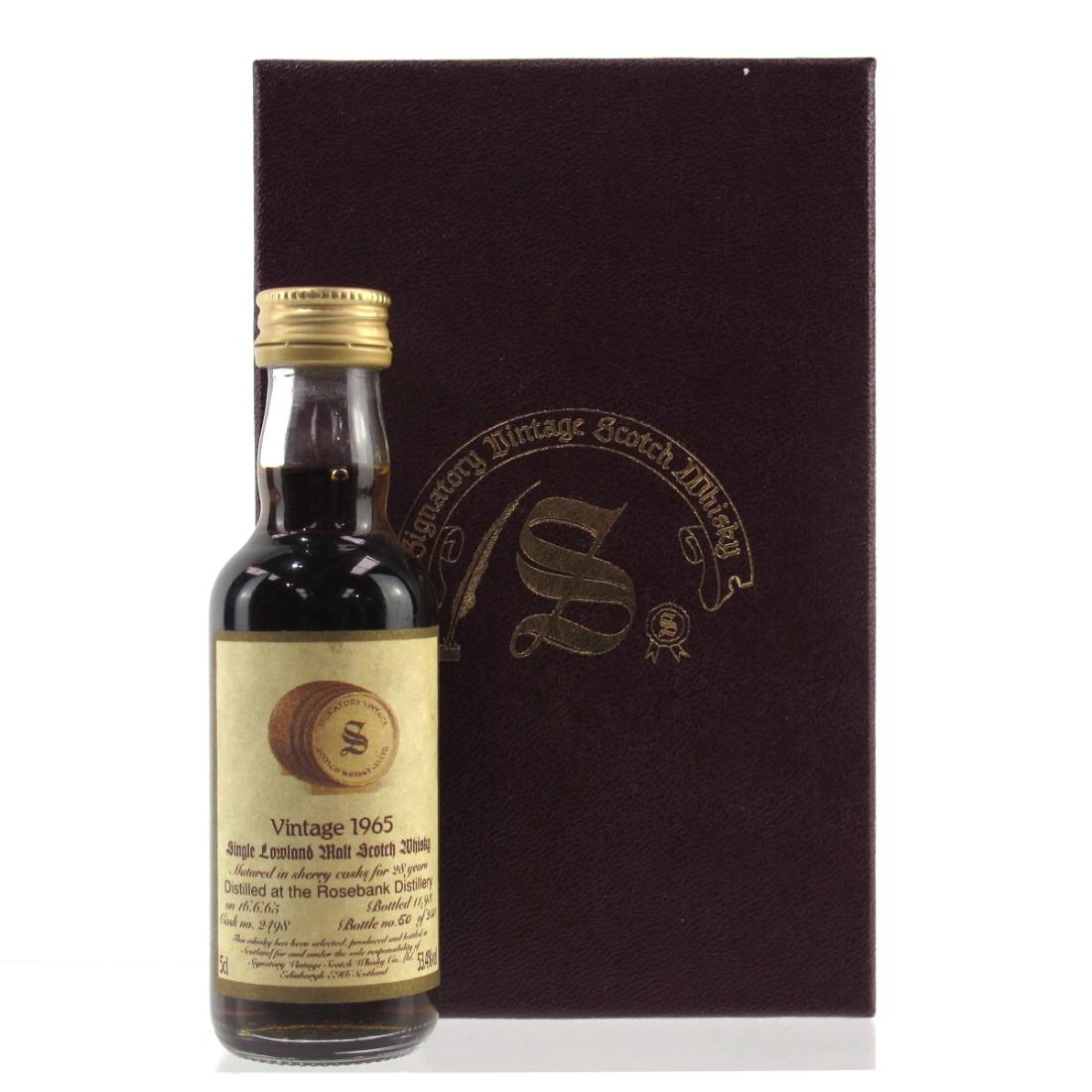 Rosebank 1965 28 Year Old Miniature Whisky | Whisky Auctioneer