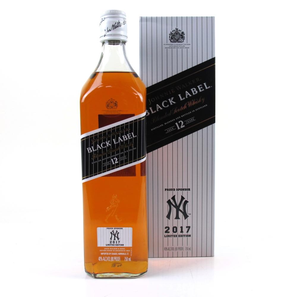 Johnnie Walker Black Label 12 Year Old / Sponsor New York Yankees 