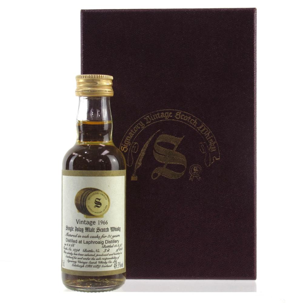 Laphroaig 1966 Signatory Vintage 31 Year Old 5cl