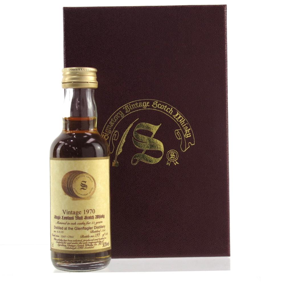 Glenflagler 1970 Signatory Vintage 23 Year Old  Miniature 5cl