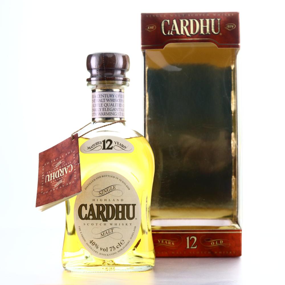 Cardhu 12 Year Old 1980s 
