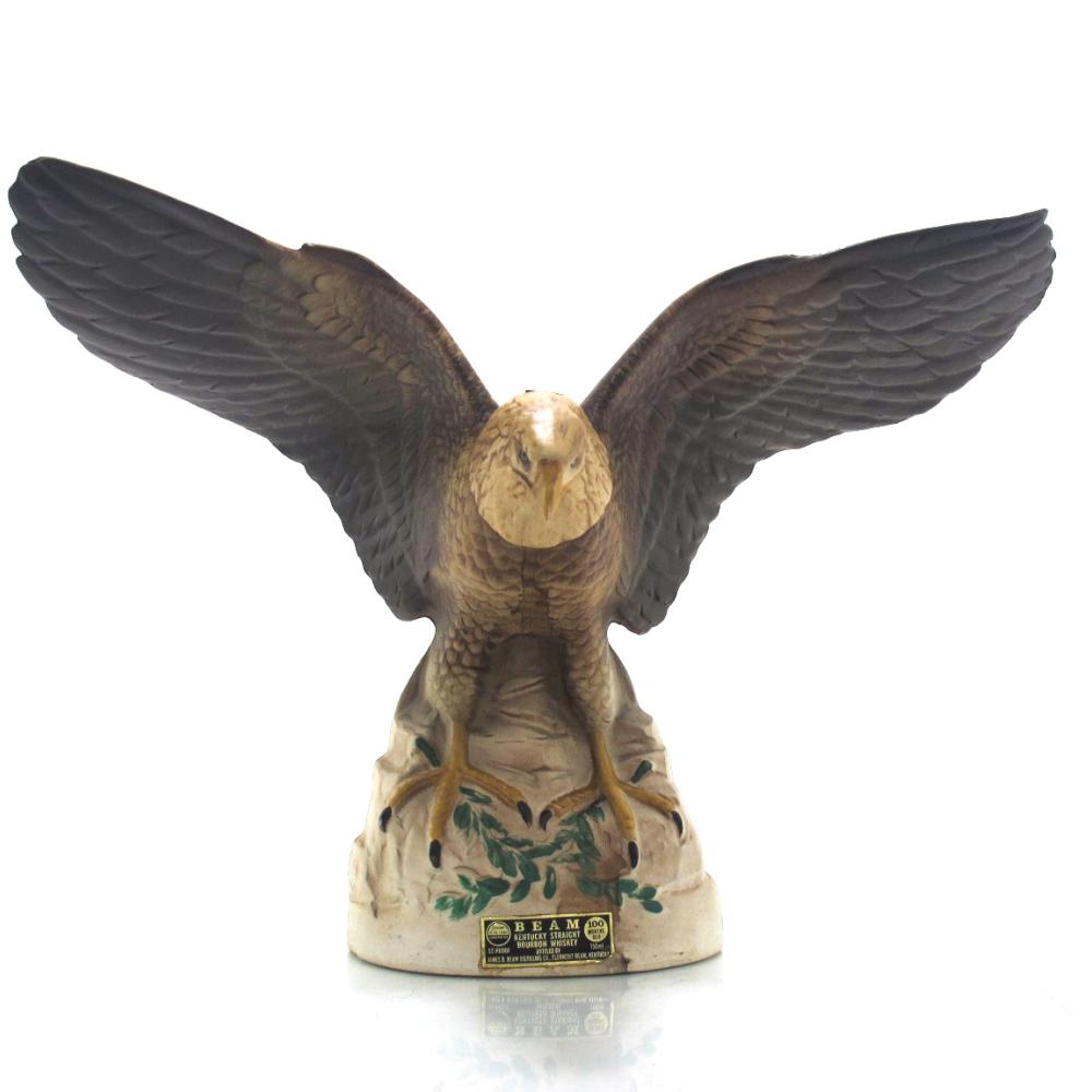 Jim Beam 100 Months Old Eagle Decanter 1985