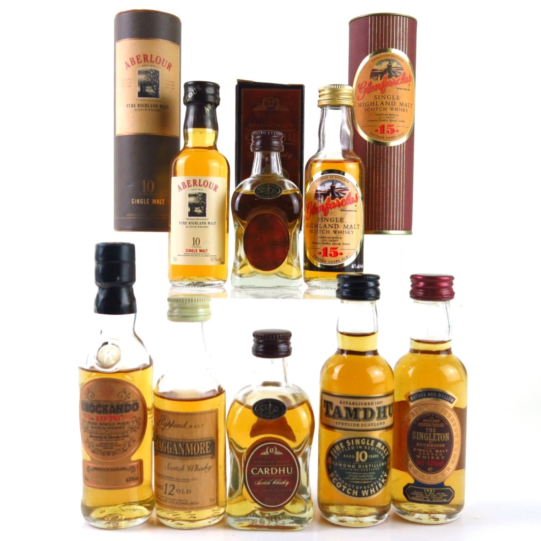 Miscellaneous Speyside Miniature Collection 8 x 5cl