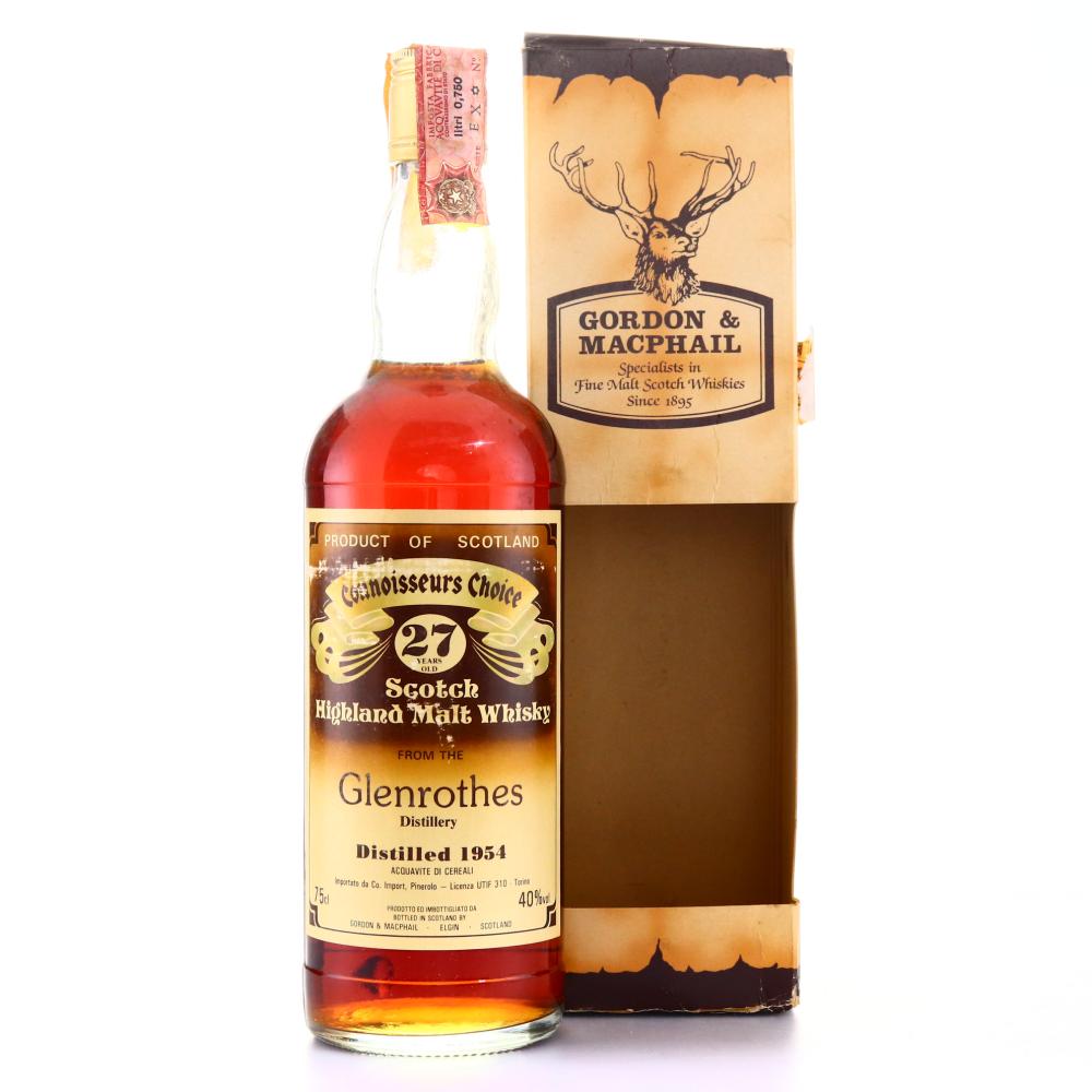 Glenrothes 1954 Gordon and MacPhail 27 Year Old / Club delle Fattorie