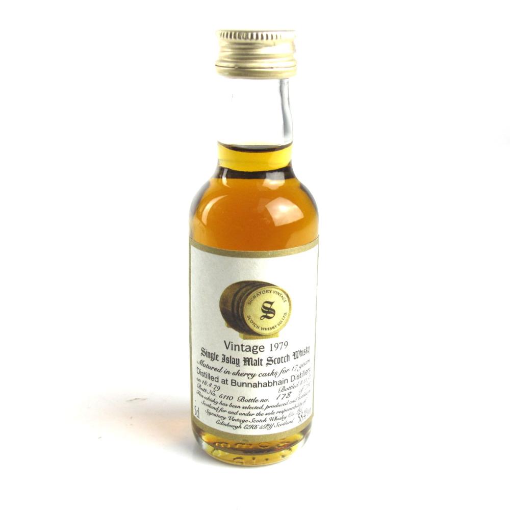 Bunnahabhain 1979 Signatory Vintage 17 Year Old Miniature 5cl