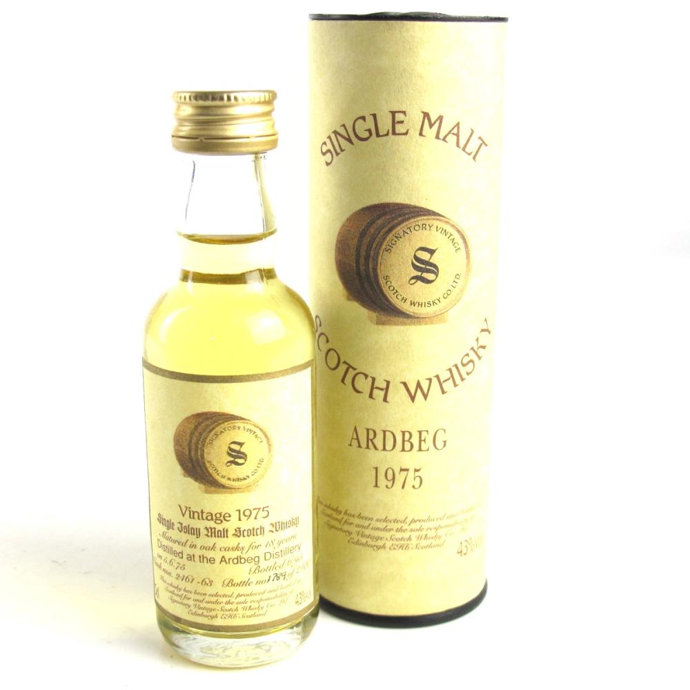 Ardbeg 1974 Signatory Vintage 18 Year Old Miniature 5cl