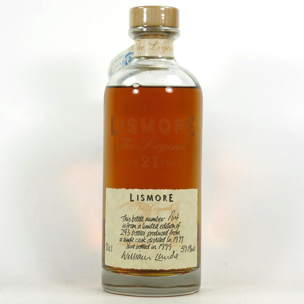 Lismore 1977 The Legend 21 Year Old / Single Cask