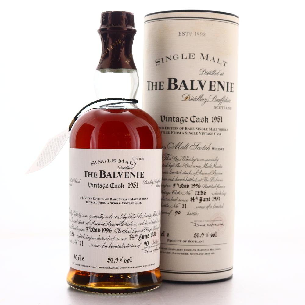 Balvenie 1951 Vintage Cask #1236