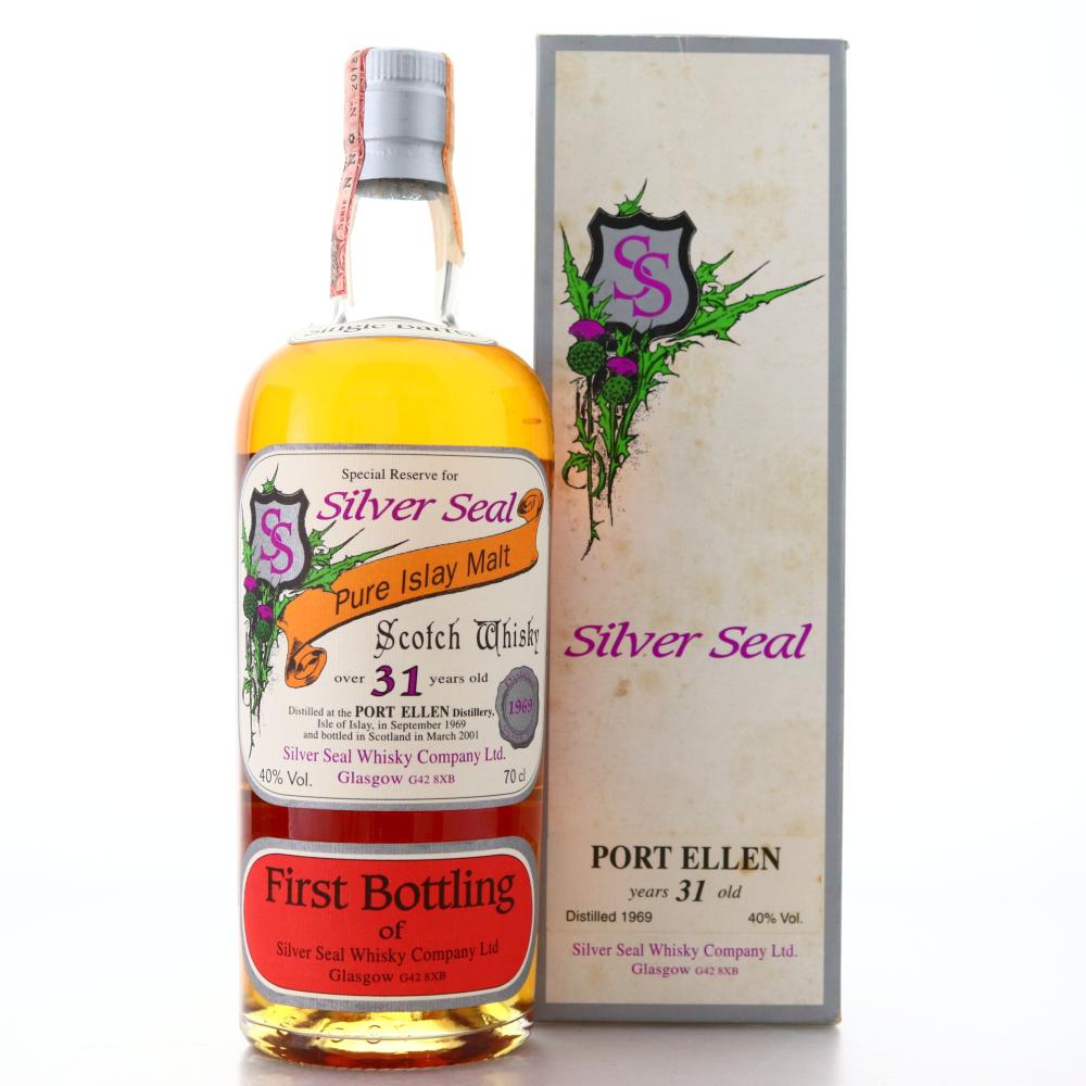 Port Ellen 1969 Silver Seal 31 Year Old / First Bottling