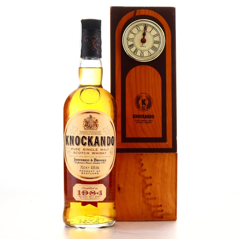 Knockando 1984 / Including Clock Presentation Box
