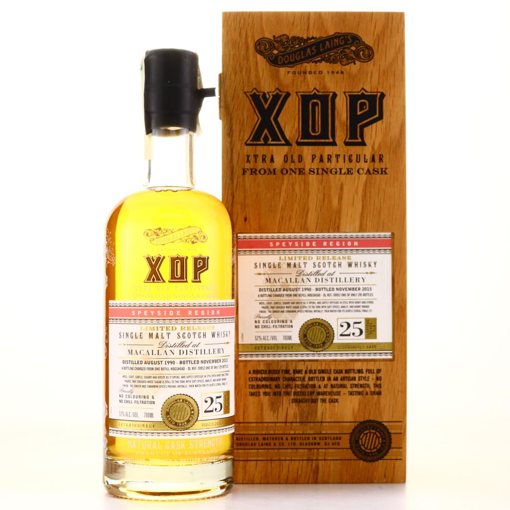 Macallan 1990 Douglas Laing 25 Year Old / XOP