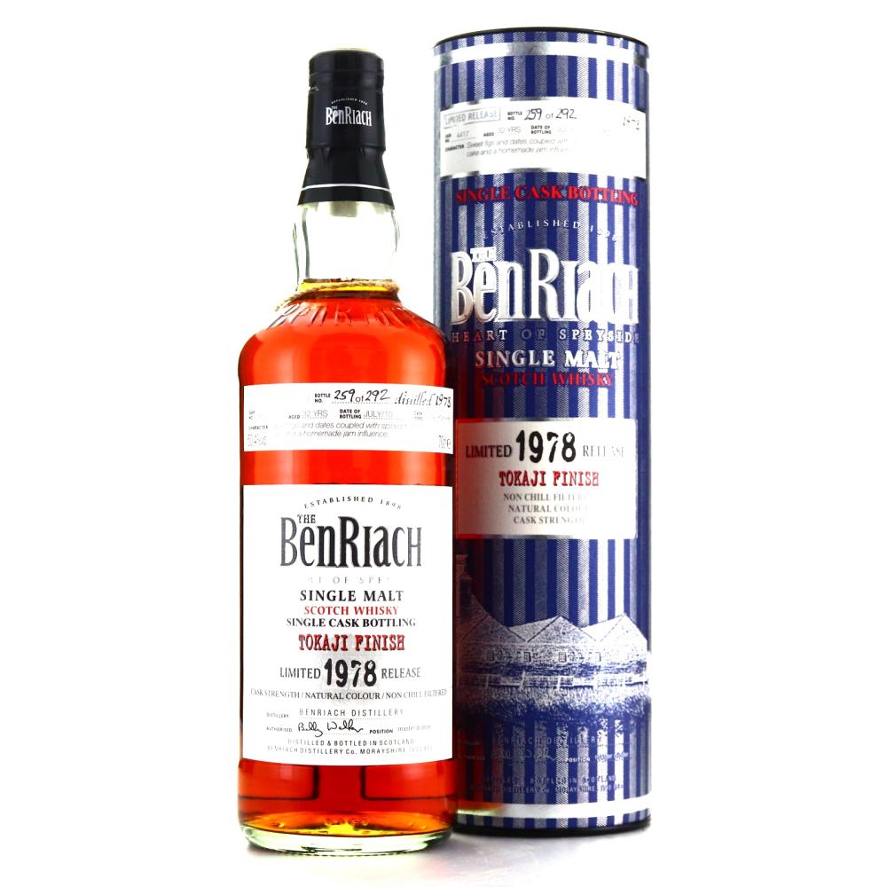 Benriach 1978 Single Tokaji Cask 32 Year Old #4417 