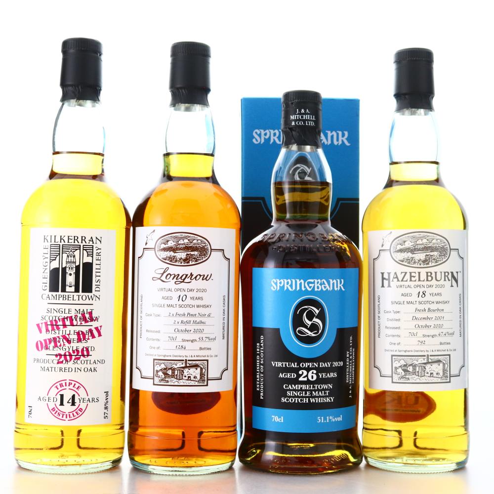 Springbank & Glengyle Virtual Open Day 2020 4 x 70cl