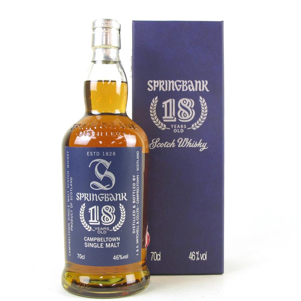 Springbank 18 Year Old / Signed