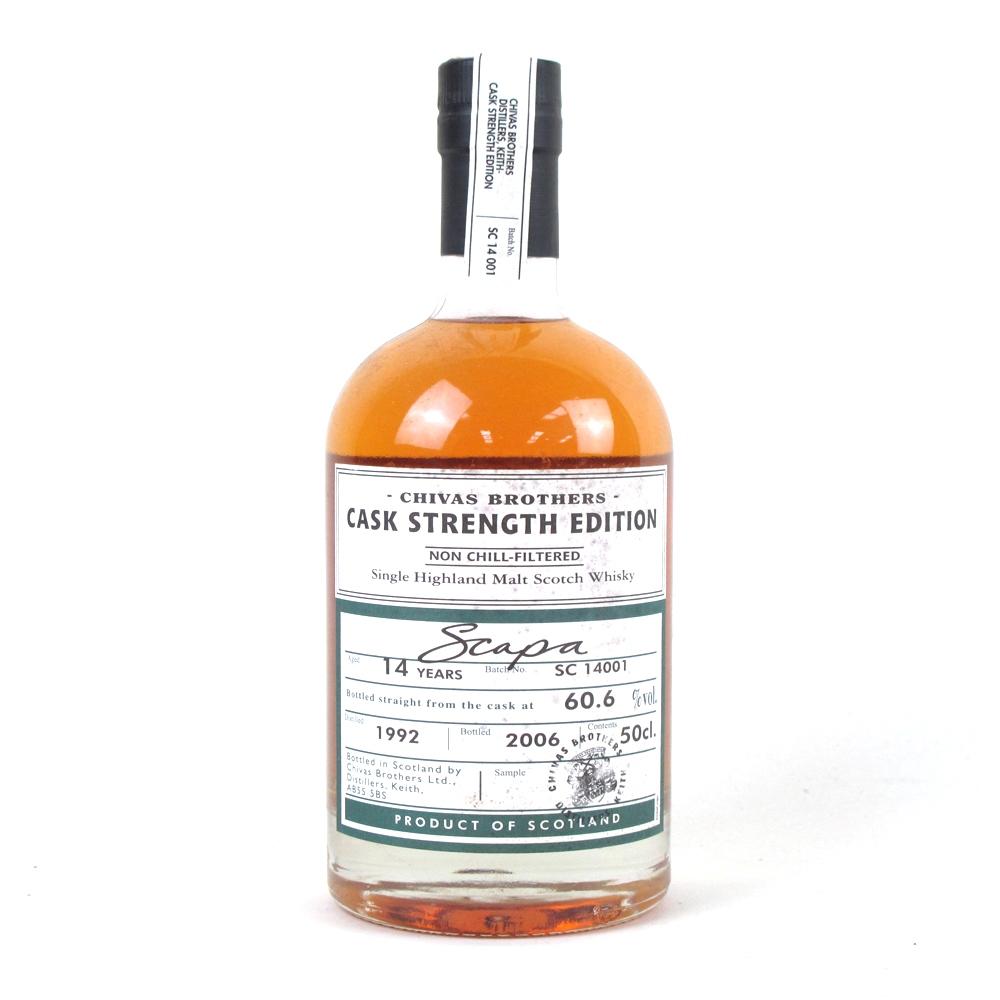 Scapa 1992 14 Year Old Cask Strength Batch #1