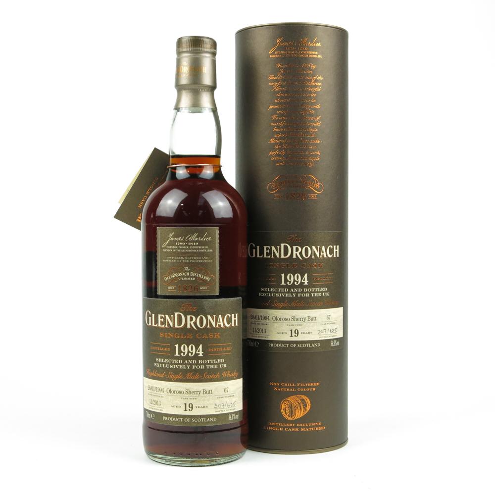 Glendronach 1991 19 Year Old Single Cask #67