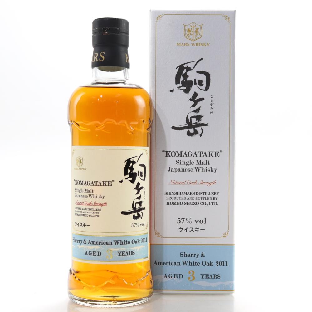 Shinshu Mars 2011 Sherry and White Oak 3 Year Old 'Komagatake'